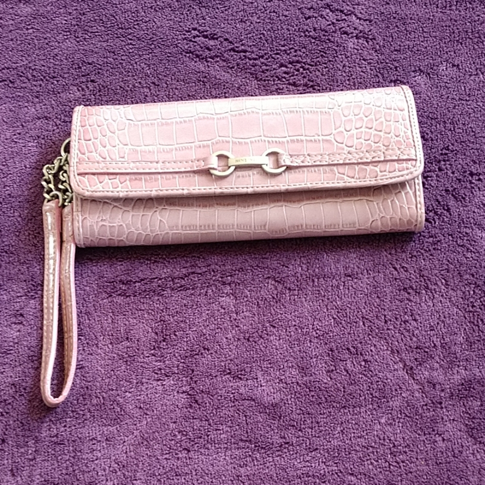 Pink wristlet